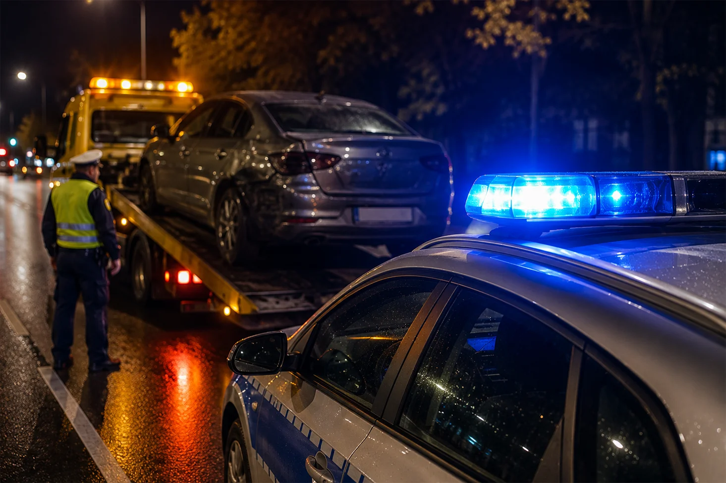kiedy policja może wezwać lawetę